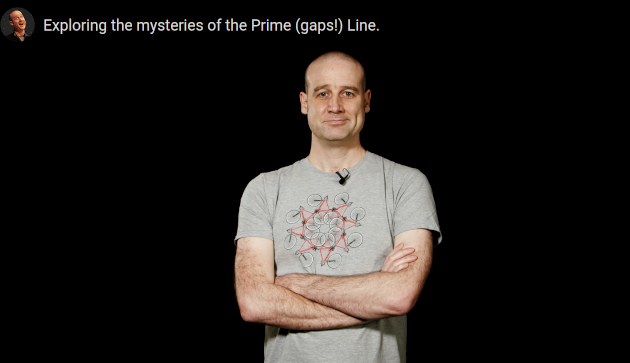 Stand-up Maths - Exploring the mysteries of the Prime Gap (line)